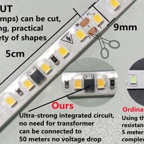 TIRA LED 230V AC 14W IP65  COTE CADA 4C